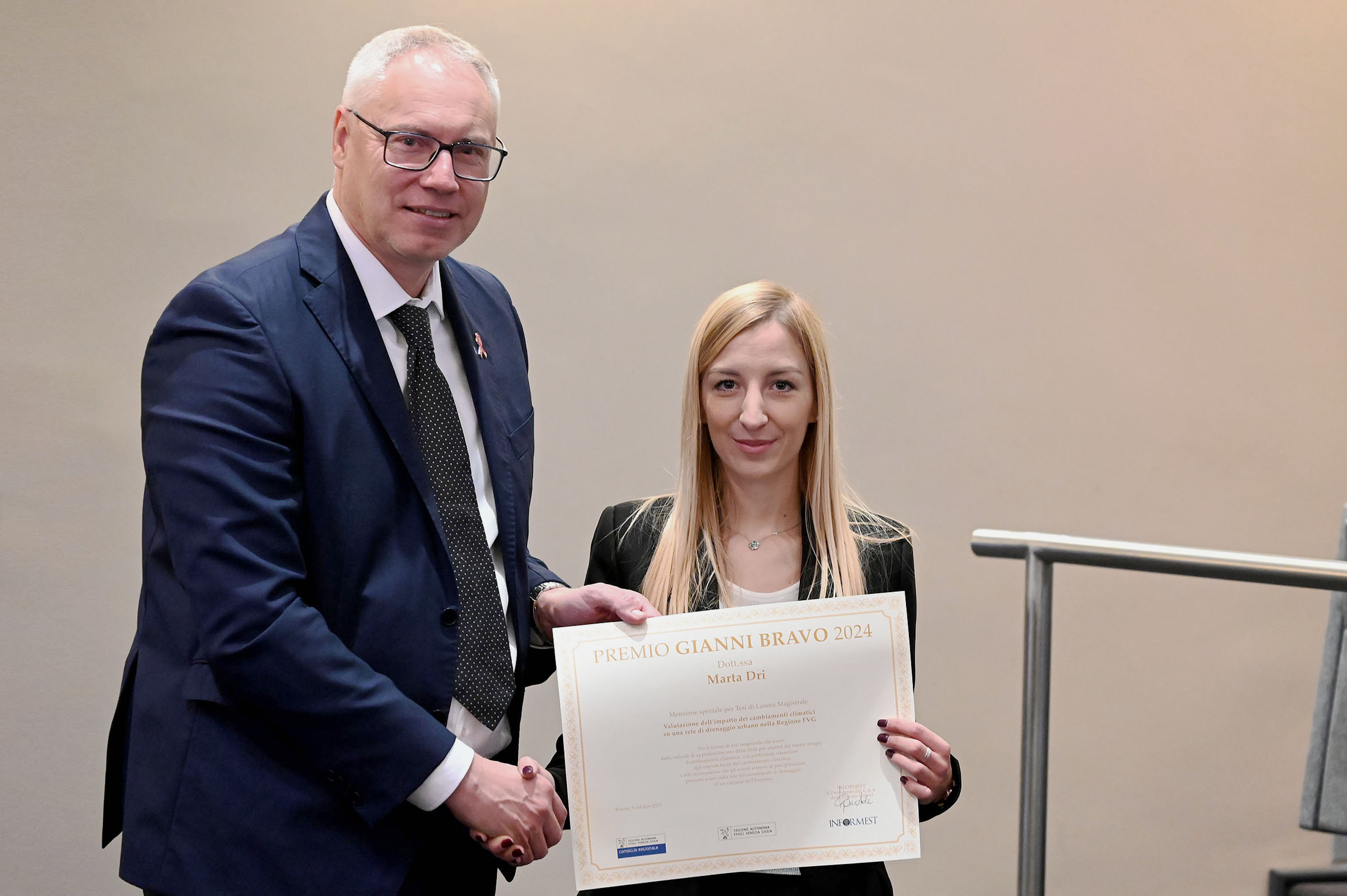 INFORMEST. BORDIN: PREMIO LAUREA GIANNI BRAVO PROMUOVE CULTURA IMPEGNO